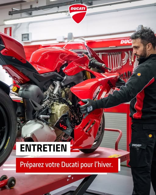 Préparez votre Ducati pour l’hiver